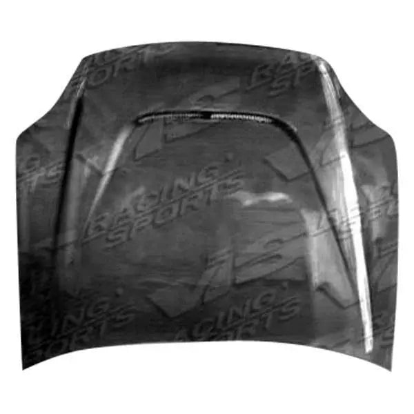 1996-1998 Honda Civic 2 doors 4 doors JS Style Carbon Fiber Black Hood-1