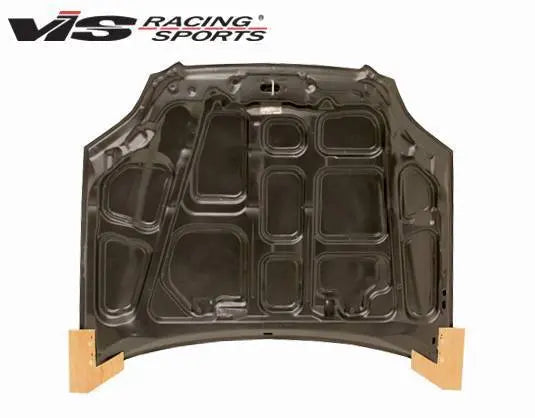 1996-1998 Honda Civic 2 doors 4 doors OEM Style Carbon Fiber Black Hood-3