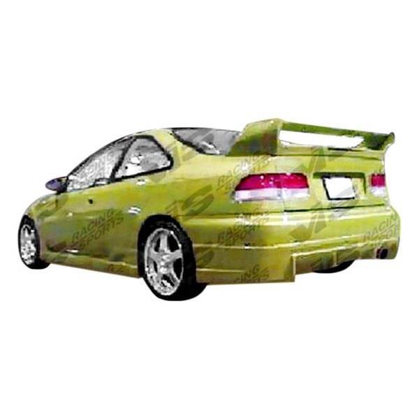 1996-2000 Honda Civic 2 doors 4 doors TSC Style FRP Primer Rear Bumper-1