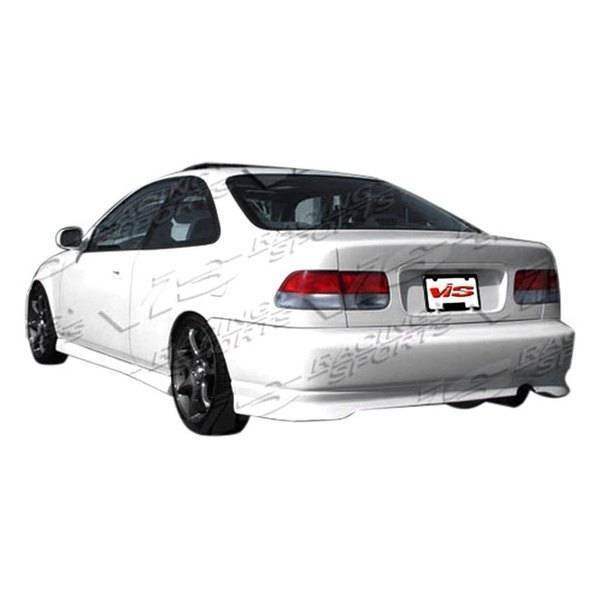 1996-2000 Honda Civic 2 doors 4 doors Type R Style FRP Primer Rear Bumper-1