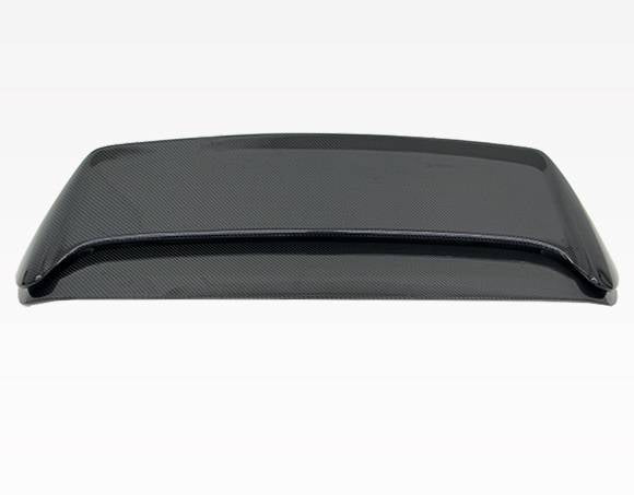 1996-2000 Honda Civic Hatchback Carbon Fiber Black Spoiler-3