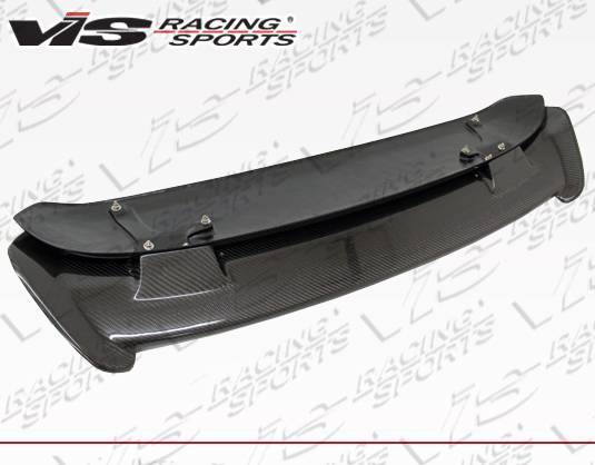 1996-2000 Honda Civic Hatchback Carbon Fiber Black Spoiler-3