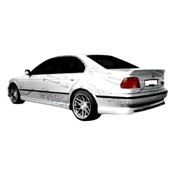 1997-2003 BMW 5 SERIES E39 4 doors M Tech Style FRP Primer Rear Lip-1