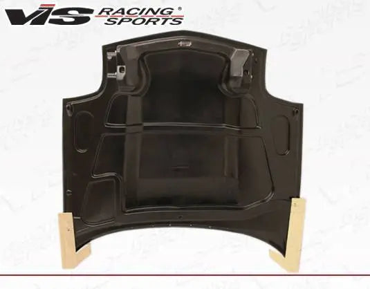 1997-2004 Chevrolet Corvette 2 doors Cowl Induction Style Carbon Fiber Black Hood-4