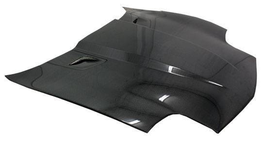 1997-2004 Chevrolet Corvette 2 doors PENTA Style Carbon Fiber Black Hood-1