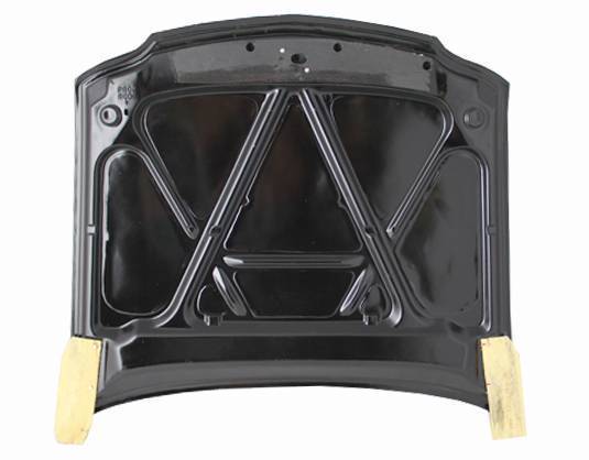 1997-2003 Chevrolet Malibu 4 doors OEM Style Carbon Fiber Black Hood-4