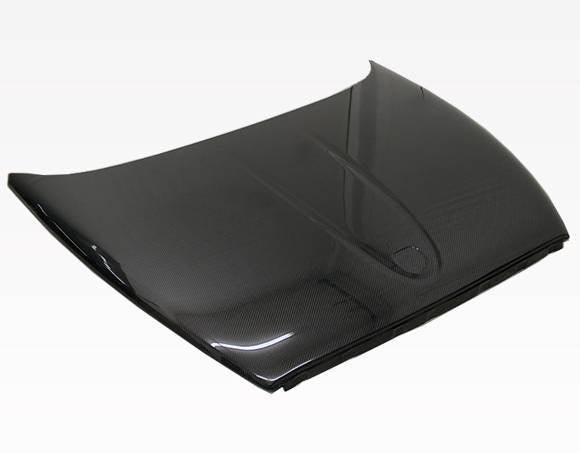 1997-2004 Dodge Dakota OEM Style Carbon Fiber Black Hood-2