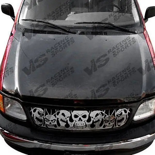 1997-2002 Ford Expedition 4 doors Cobra R 2000 Style Carbon Fiber Black Hood-1