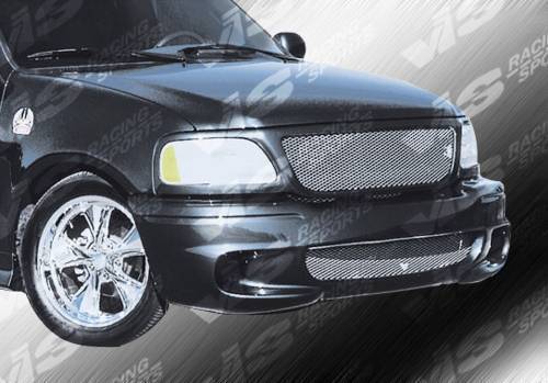 1997-2002 Ford Expedition 4 doors Lighting Style FRP Primer Front Bumper-1