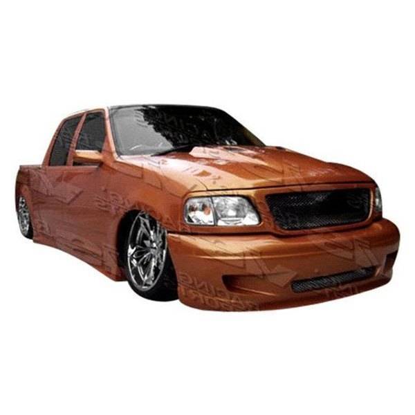 1997-2003 Ford F150 2 doors 4 doors SS Style FRP Primer Front Bumper-1