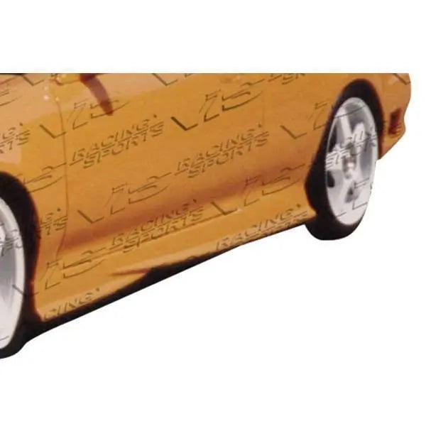1997-2001 Honda Prelude 2 doors EVO Style FRP Primer Side Skirts-1