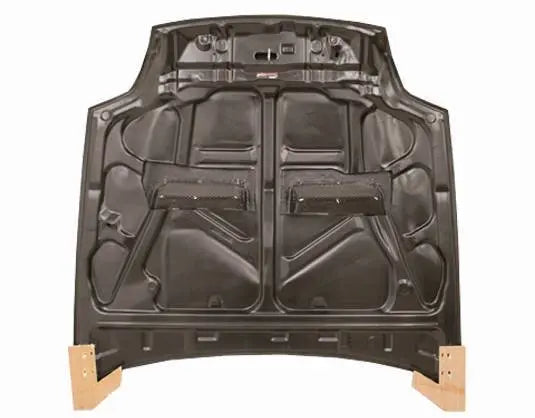 1997-2001 Honda Prelude 2 doors XTREME GT Style Carbon Fiber Black Hood-3
