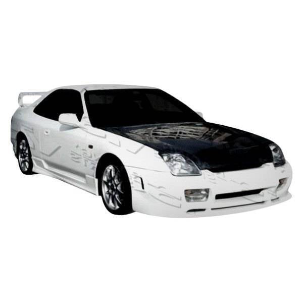 1997-2001 Honda Prelude 2 doors Stalker 2 Style FRP Primer Front Bumper-1
