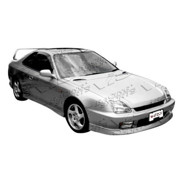 1997-2001 Honda Prelude 2 doors TECHNO R 2 Style FRP Primer Front Lip-1