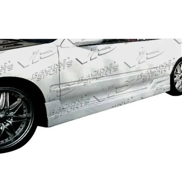 1997-2001 Honda Prelude 2 doors TSC Style FRP Primer Side Skirts-1