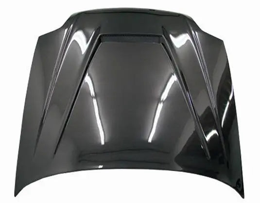 1997-2001 Honda Prelude 2 doors INVADER Style Carbon Fiber Black Hood-4