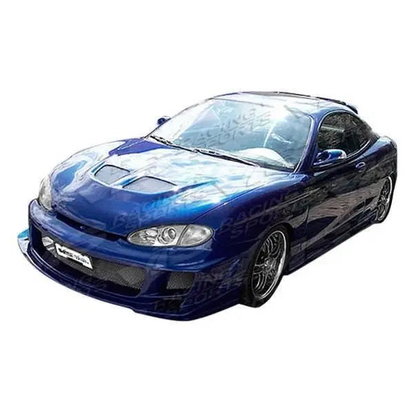 1997-1999 Hyundai Tiburon 2 doors BALLISTIX Style FRP Primer Side Skirts-1