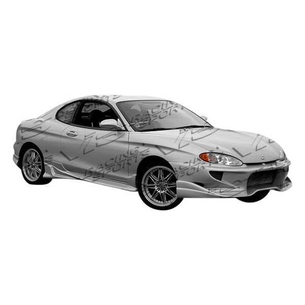 1997-1999 Hyundai Tiburon 2 doors INVADER Style FRP Primer Front Bumper-1