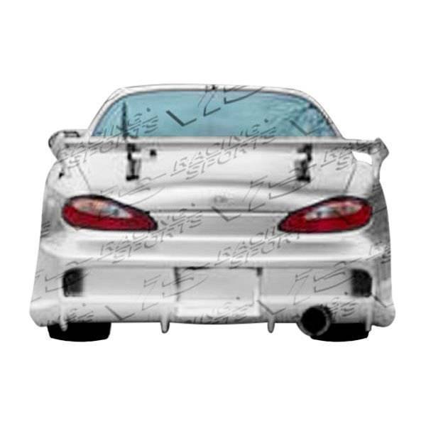 1997-1999 Hyundai Tiburon 2 doors INVADER 2 Style FRP Primer Rear Bumper-1