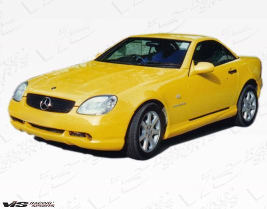 1997-2004 Mercedes SLK R170 2 doors FRP Primer Front Bumper-1