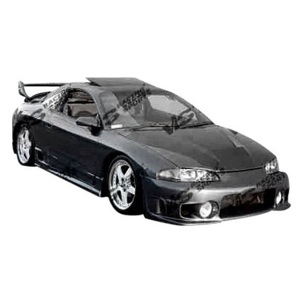 1997-1999 Mitsubishi Eclipse 2 doors Evolution Style FRP Primer Front Bumper-1