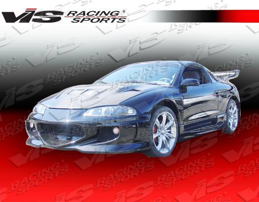 1997-1999 Mitsubishi Eclipse 2 doors GT BOMBER Style FRP Primer Full Kit-1