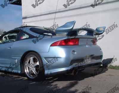1997-1999 Mitsubishi Eclipse 2 doors KOMBAT Style FRP Primer Full Kit-3