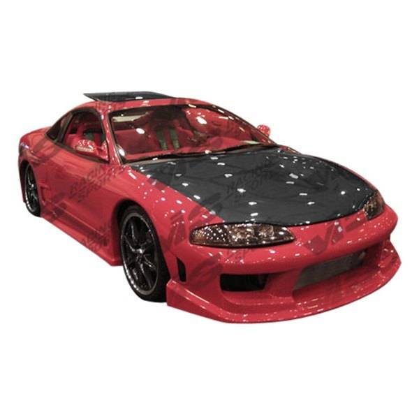 1997-1999 Mitsubishi Eclipse 2 doors STRIKER Style FRP Primer Full Kit-1