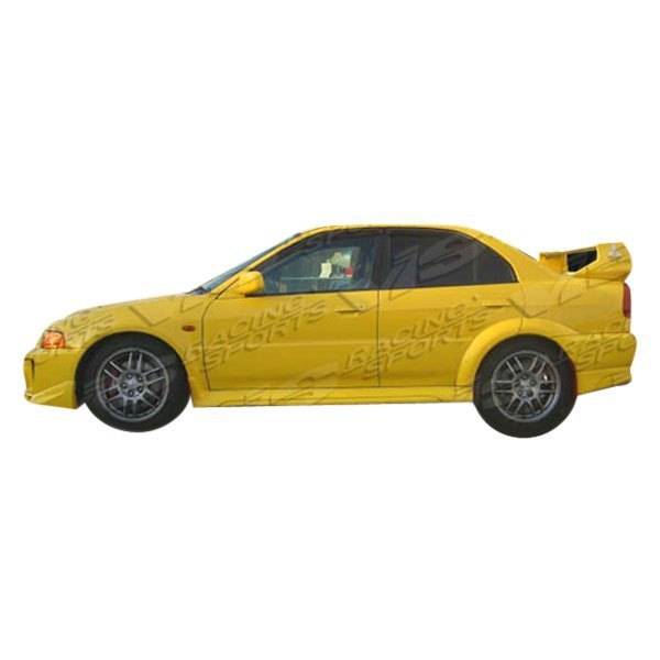 1997-2001 Mitsubishi Mirage 2 doors Evolution 5 Style FRP Primer Full Kit-4