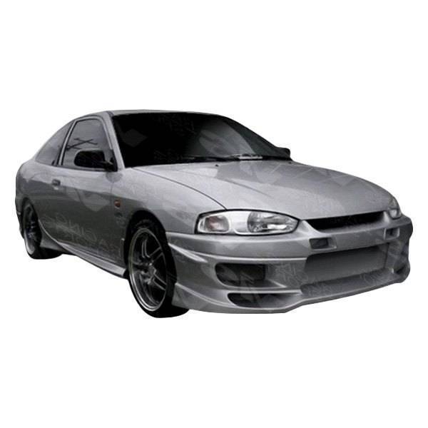 1997-2001 Mitsubishi Mirage 2 doors Tranz Style FRP Primer Front Bumper-1