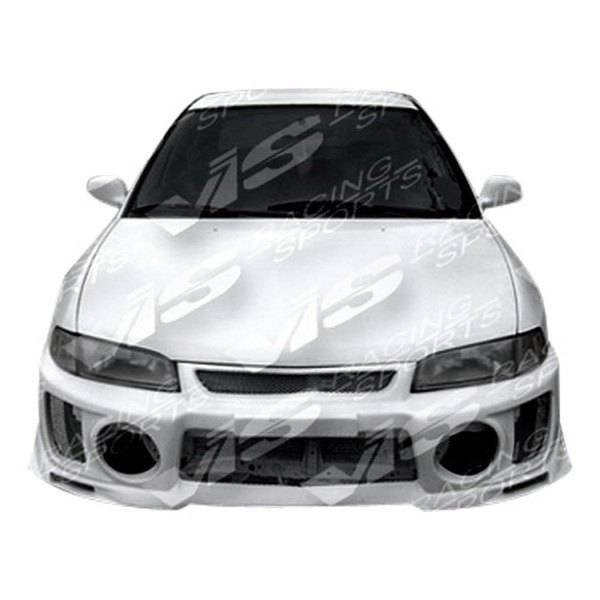 1997-2001 Mitsubishi Mirage 4 doors Evolution 5 Style FRP Primer Front Bumper-1