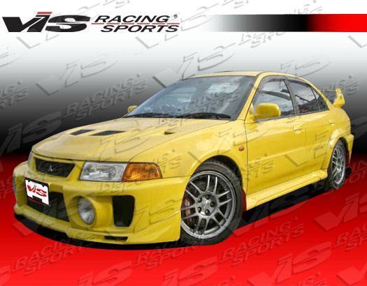 1997-2001 Mitsubishi Mirage JDM 4 doors EVO 5 WB Style FRP Primer Full Kit-2