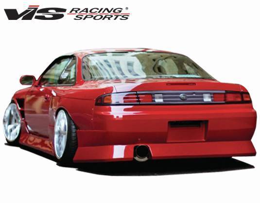 1997-1998 Nissan 240SX 2 doors B Speed WB Style FRP Primer WideBody-2