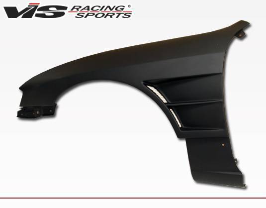 1997-1998 Nissan 240SX 2 doors Drift 2 Style FRP Primer Fenders-4