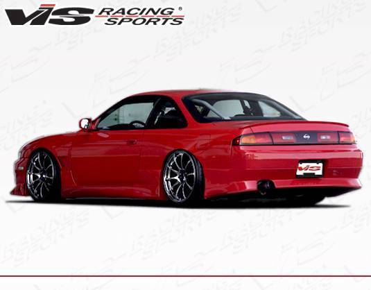 1997-1998 Nissan 240SX 2 doors V Speed Style FRP Primer Full Kit-3