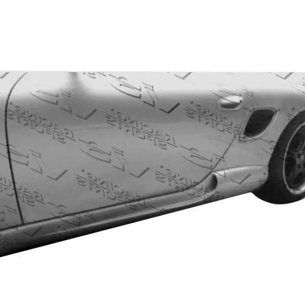 1997-2004 Porsche Boxster 986 2 doors G Tech Style FRP Primer Side Skirts-1