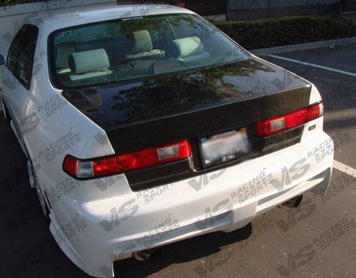 1997-2001 Toyota Camry 4 doors OEM Style Carbon Fiber Black Trunk-4