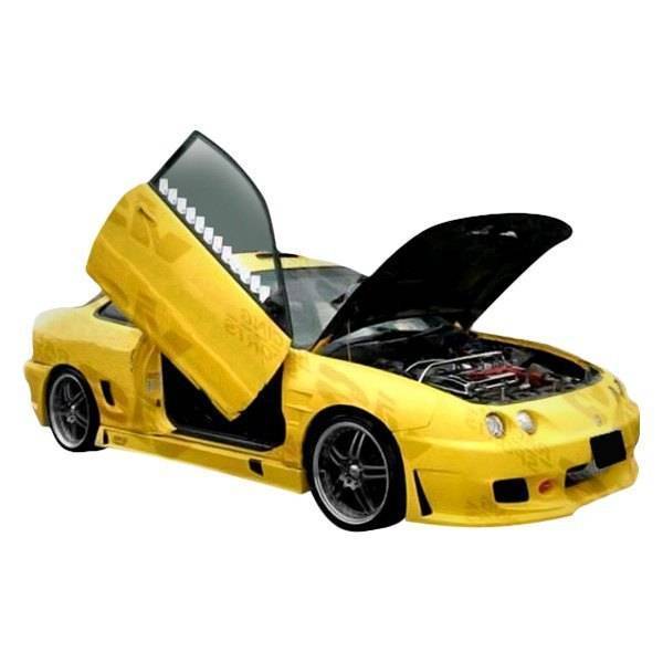 1998-2001 Acura Integra 2 doors 4 doors TSC 3 Style FRP Primer Front Bumper-1