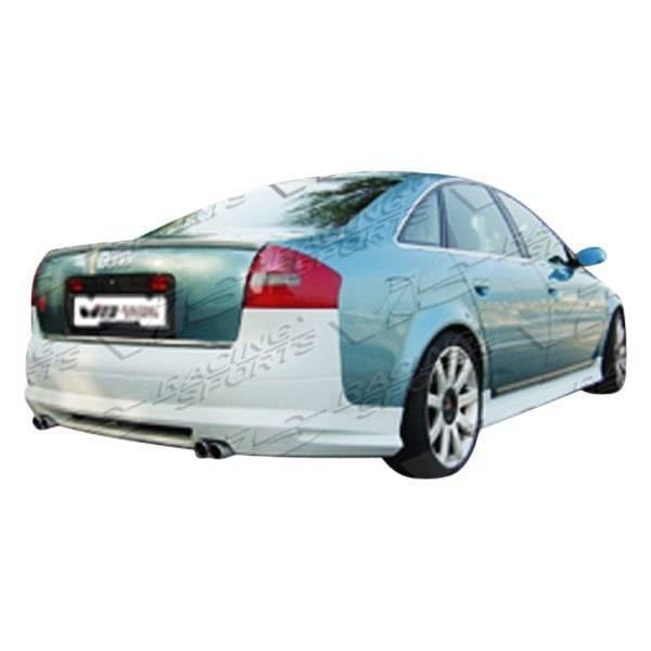 1998-2004 Audi A6 4 doors EURO TECH Style FRP Primer Spoiler-1