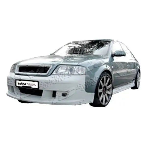1998-2004 Audi A6 4 doors EURO TECH Style FRP Primer Side Skirts-1