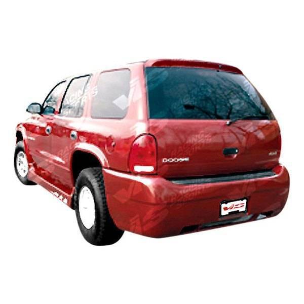 1998-2003 Dodge Durango 4 doors OUTCAST Style FRP Primer Rear Bumper-1