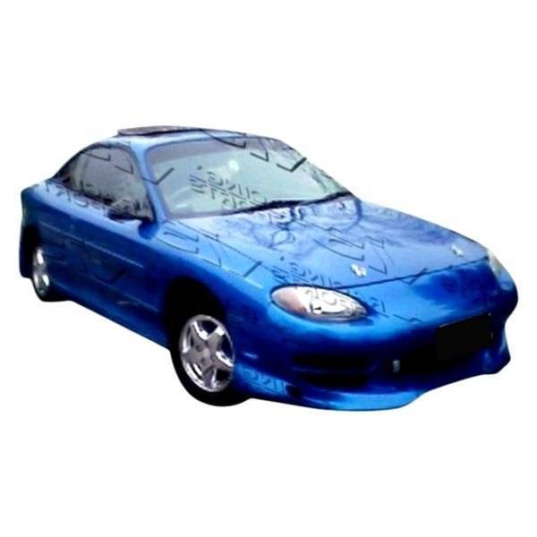 1998-2003 Ford Escort 2 doors BALLISTIX Style FRP Primer Front Bumper-1