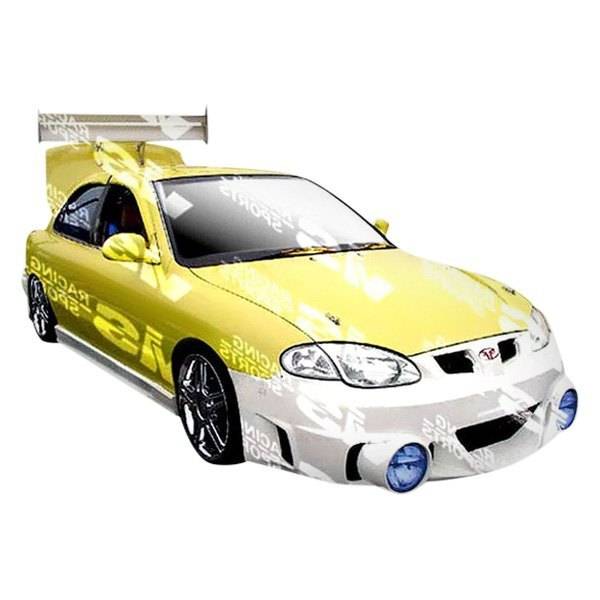 1998-2003 Ford Escort 2 doors EVO Style FRP Primer Full Kit-1