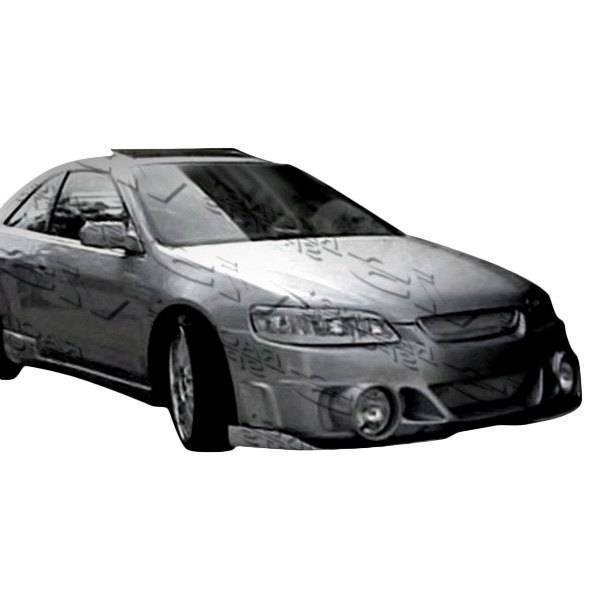 1998-2002 Honda Accord 2 doors EVO 2(foglight holes) Style FRP Primer Front Bumper-1