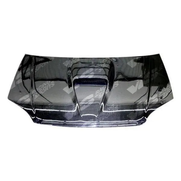 1998-2002 Honda Accord 2 doors G Force Style Carbon Fiber Black Hood-1