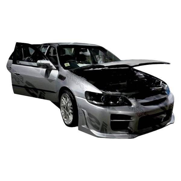1998-2002 Honda Accord 4 doors OCTANE Style FRP Primer Front Bumper-1