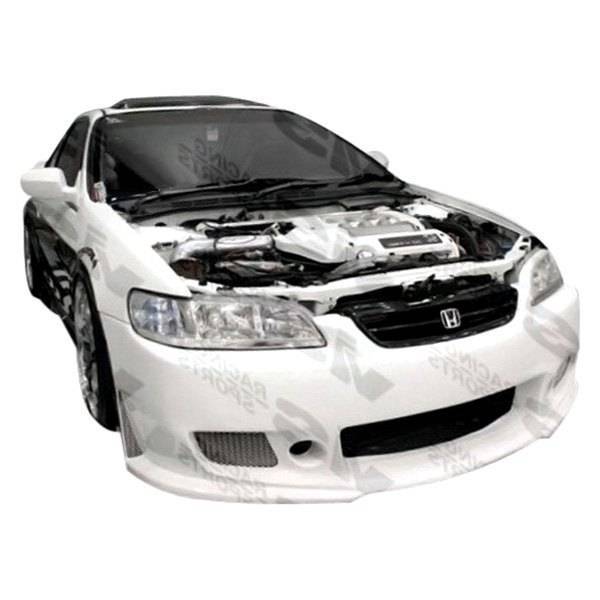 1998-2002 Honda Accord 4 doors TSC 3 Style FRP Primer Front Bumper-1