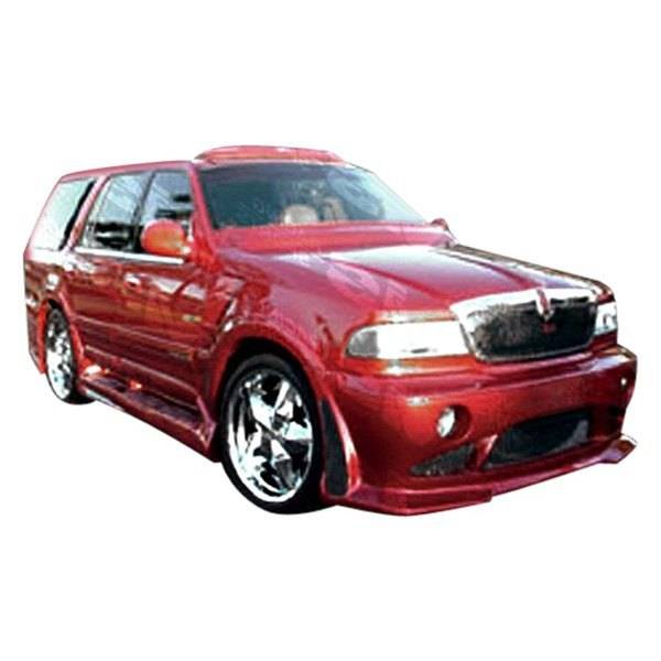1998-2002 Lincoln Navigator 4 doors OUTCAST Style FRP Primer Full Kit-1