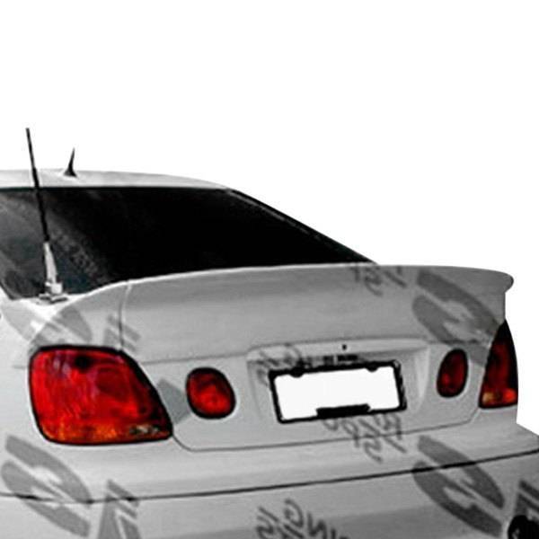 1998-2005 Lexus GS300 GS400 4 doors VIP Style FRP Primer Spoiler-1