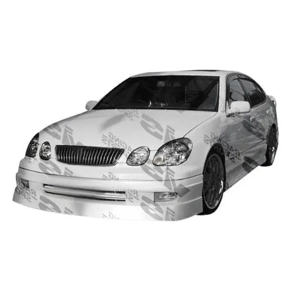 1998-2005 Lexus GS300 GS400 4 doors VIP Style FRP Primer Side Skirts-1